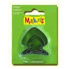 Makins Clay Cutter Set - Fish - Set of 3
