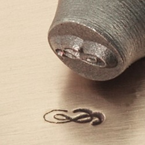 6mm ImpressArt Metal Stamp - Flourish B 6mm ImpressArt Metal Stamp - Flourish B