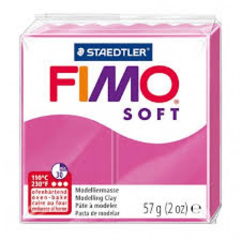 Fimo Soft Polymer Clay 56g - Raspberry