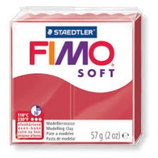 Fimo Soft Polymer Clay 56g - Cherry Red