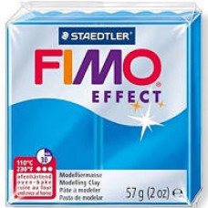 Fimo Soft Effect Polymer Clay 56g - Translucent Blue