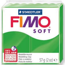 Fimo Soft Polymer Clay 56g - Apple Green