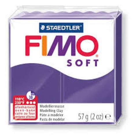 Fimo Soft Polymer Clay 56g - Plum