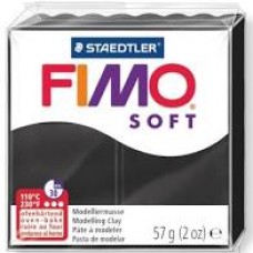 Fimo Soft Polymer Clay 56g - Black