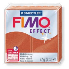 Fimo Soft Effect Polymer Clay 56g - Mica Metallic Copper