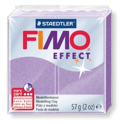 Fimo Soft Effect Polymer Clay - Pastel Lilac - 56gm