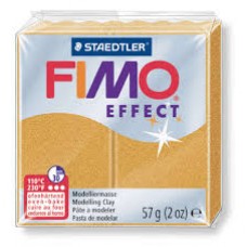 Fimo Soft Effect Polymer Clay 56g - Mica Metallic Gold