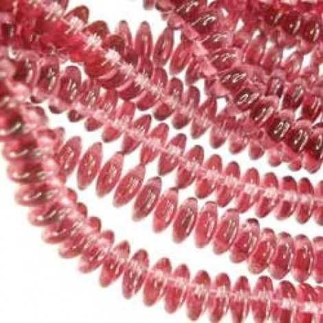 6mm CzechMates 2-Hole Lentils - Fuchsia - Pack of 50 6mm CzechMates 2-Hole Lentils - Fuchsia - Pack of 50