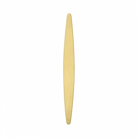 5/8" (16mm x 15.24cm) 16ga ImpressArt Brass Tapered Bracelet Blank - Each 5/8" (16mm x 15.24cm) 16ga ImpressArt Brass Tapered Bracelet Blank - Each