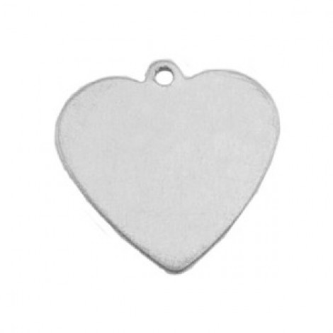 5/8" (16mm) 20ga ImpressArt Aluminium Soft Strike Heart Tag - Pack of 12 5/8" (16mm) 20ga ImpressArt Aluminium Soft Strike Heart Tag - Pack of 12