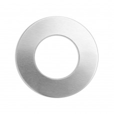 1" (25mm) 24ga ImpressArt Nickel Plated Washers - Pack of 2