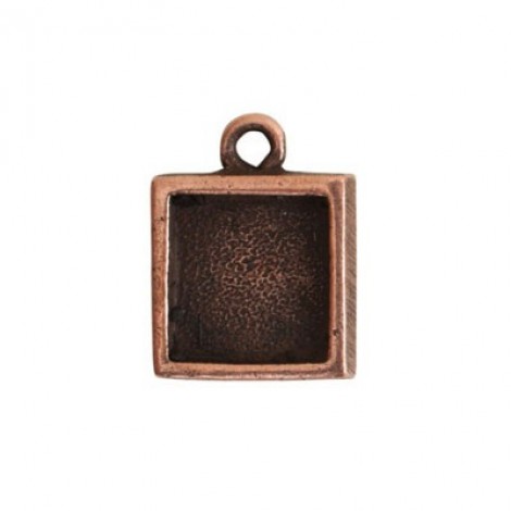 10mm (9.2mm ID) Nunn Itsy Square Bezel Drop - Ant Copper