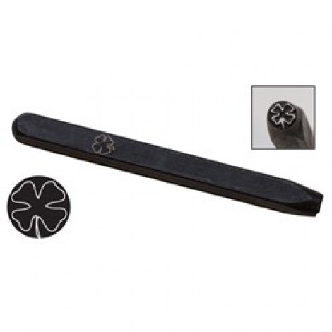 Eurotool 5mm Metal Design Stamp - Lucky Clover