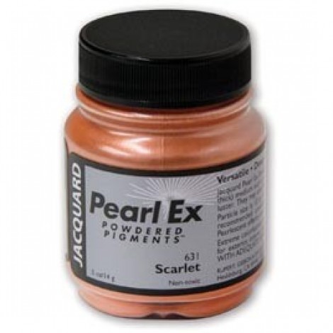Pearl-Ex Mica Powder - Scarlet - 14gm
