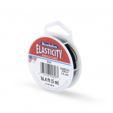 1.0mm Beadalon Elasticity - Black - 5m rolls