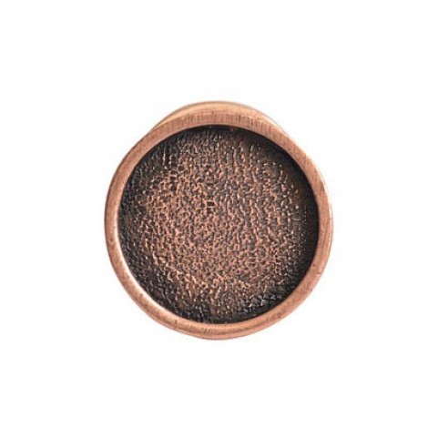 12.8mmID Nunn Design Mini Circle Lapel Pin - Ant Copper
