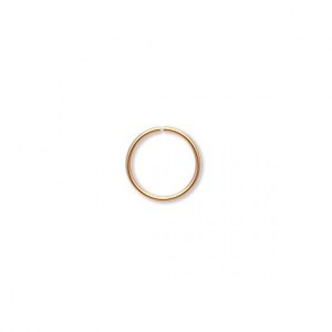 10mm 20ga Gold Plated Round Jumprings