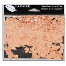La D'Ore Metal Leaf Flakes - Copper