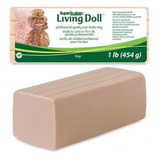 Sculpey Living Doll Clay- Beige - 454gm (1lb)