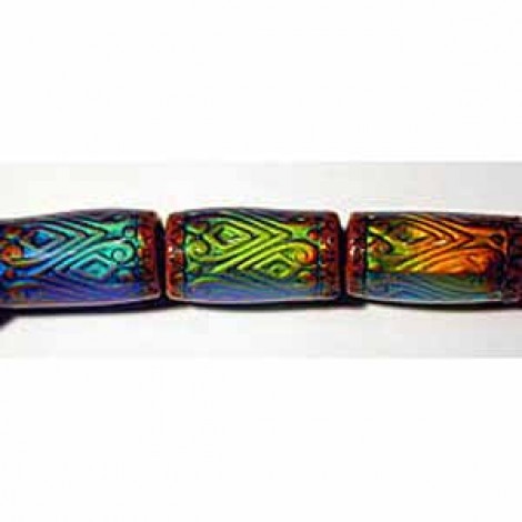 8x17mm Glow-Nouveau - Color-Changing Mirage Beads