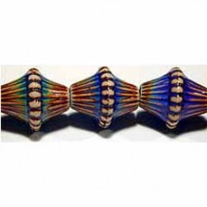 14x16mm Diamond Twilight - Color-Changing Mirage Beads