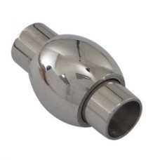 304 Stainless Steel Magnetic Clasp for 3-3.5mm Cord - Each