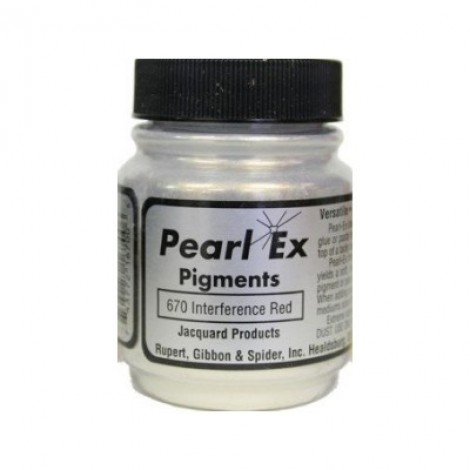 Pearl Ex Mica Powder - Interference Red - 14gm