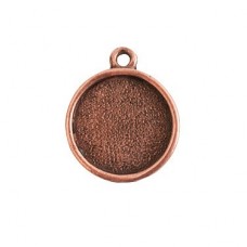 12.8mmID Nunn Design Copper Mini Circle Bezel Settings