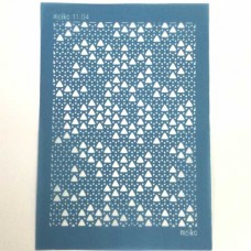 Moiko Silk Screen - 74x105mm - Design 11.04 Triangles + Dots