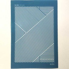 Moiko Silk Screen - 74x105mm - Design 11.21 - Angled Lines