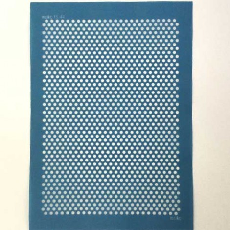 Moiko Silk Screen - 74x105mm - Design 15.44 - Close 1.5mm Polka Dots