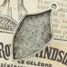 35x19mm Silver Pl Nunn Design Crest Regiment Pendant - Each