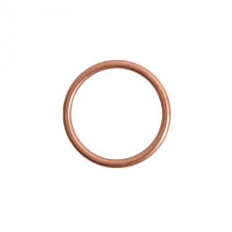 25mm Nunn Design Open Frame Small Hoop - Ant Copper
