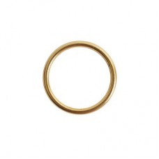 25mm Nunn Design Open Frame Small Hoop - Ant Gold