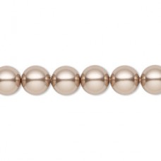 8mm Crystal Passions® Crystal Pearls - Bronze
