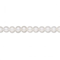 4-5mm White Lotus Cultured Semi-Round Potato Pearls