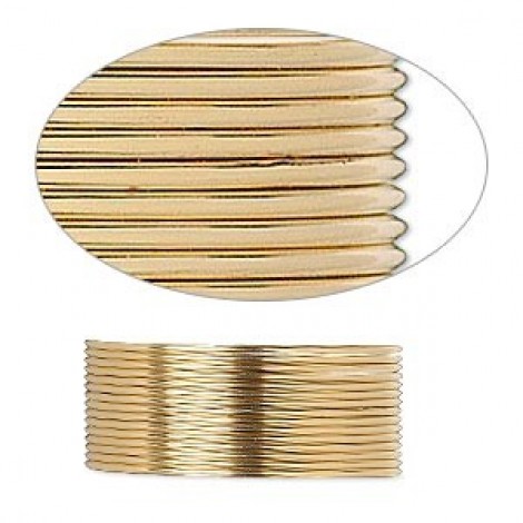 21ga 12Kt Half Hard Gold Filled Round Wire - 5ft (1.5m) 21ga 12Kt Half Hard Gold Filled Round Wire - 5ft (1.5m)
