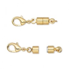 Magnetic Clasp converter-  Magna Clasp™, Gold-plated Brass, 25x6mm - Each