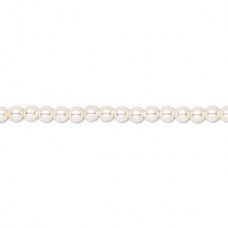 3mm Crystal Passions® Crystal Pearls - Cream Rose Light