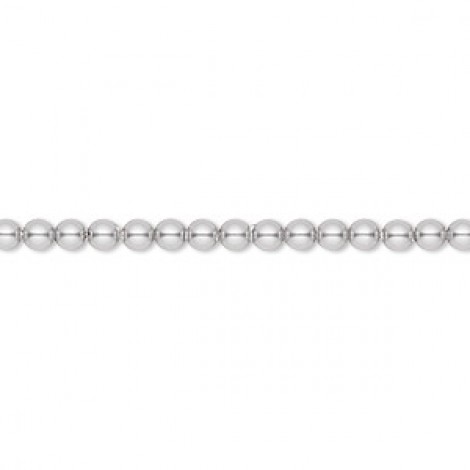 3mm Crystal Passions® Crystal Pearls - Light Grey