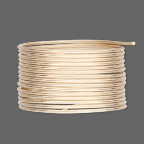 16ga 12Kt Gold Filled Dead Soft Round Wire - 5ft spool