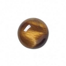20mm Round Tigereye Cabochons - Each