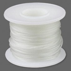 1mm Semi-Clear Latex Free Rubber Cord - 25m