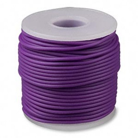 2mm Purple Latex Free Rubber Cord