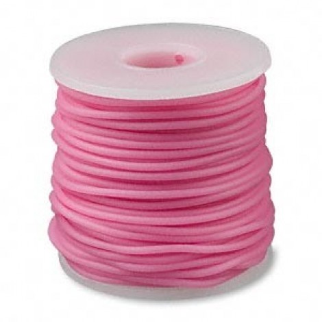 2mm Pink Latex Free Rubber Cord