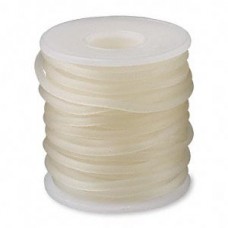 3mm Semi-Clear Latex Free Rubber Cord - Per 2 metres