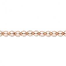 4mm Crystal Passions® Crystal Pearls - Rose Gold