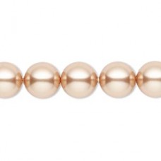10mm Crystal Passions® 5810 Crystal Pearls - Rose Gold