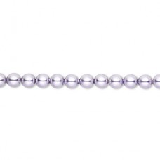4mm Crystal Passions Crystal Pearls - Crystal Lavender