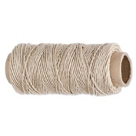.5mm Hemptique Polished Hemp Cord - Natural - 100ft (30m)